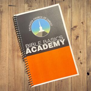 Bible Basics Academy Workbook